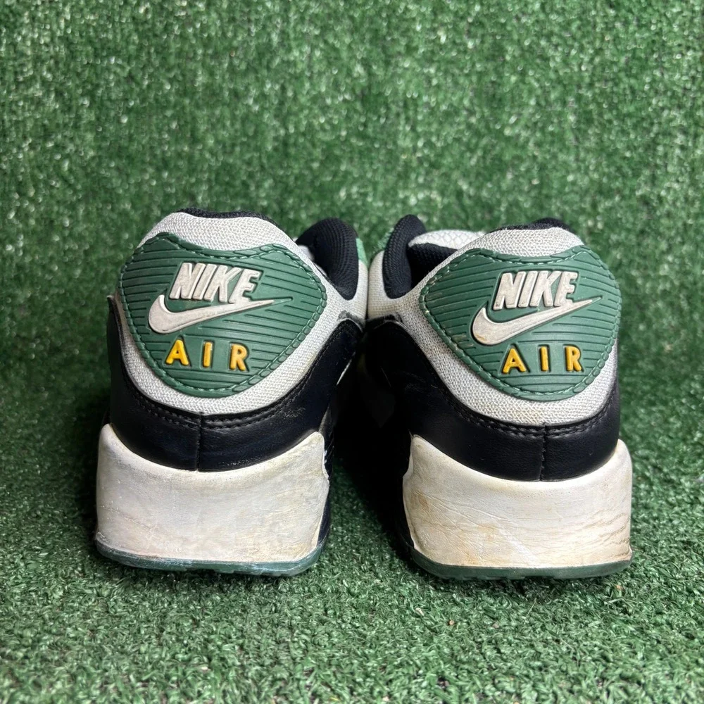 Nike Air Max 90 Suede Mesh Athletic Retro Sneakers Gorge Green White Mens Sz 12